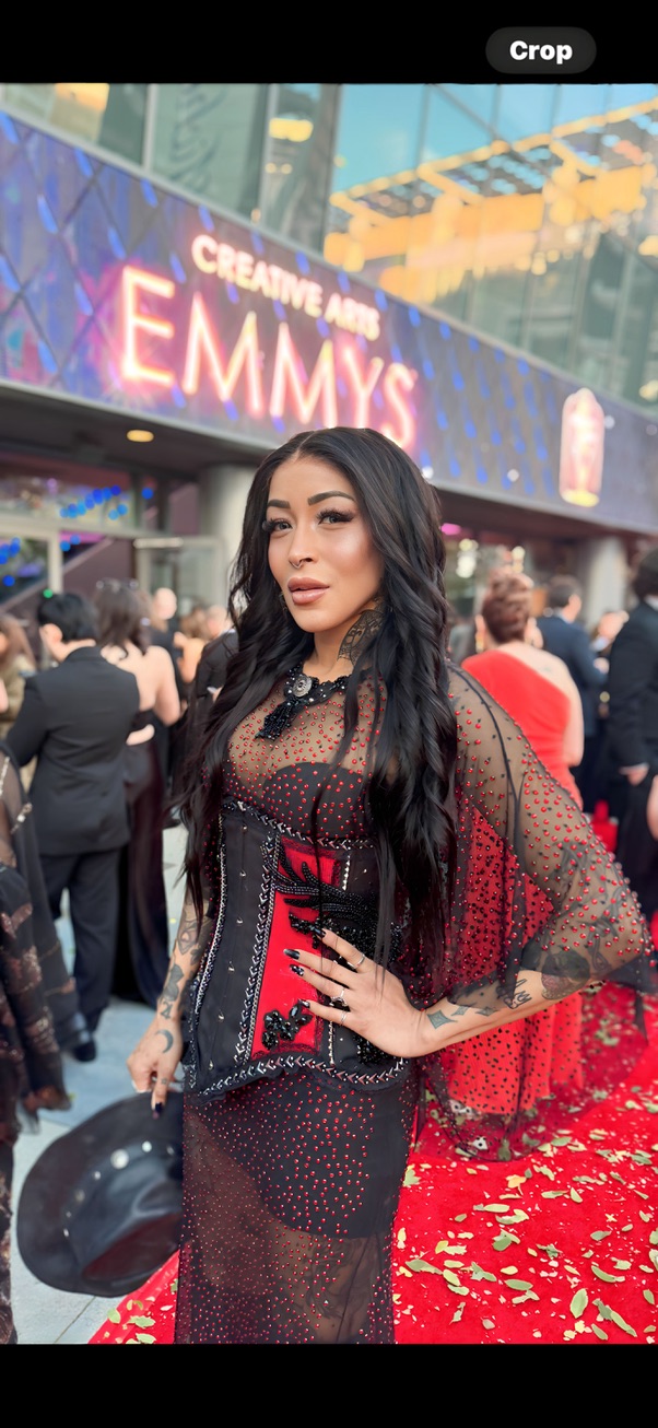 Danielle Daguilh at Emmy Awards