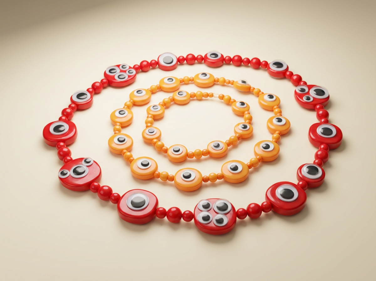 Googly Eye Necklaces